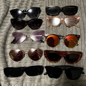 sunglasses $5 each or all of them for $30